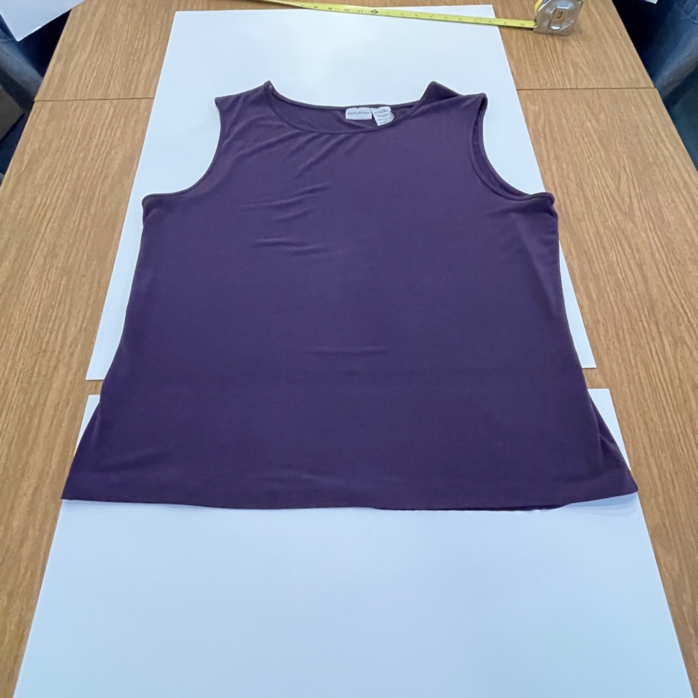 White Stag Dark Purple/Plum Tank Top. XL